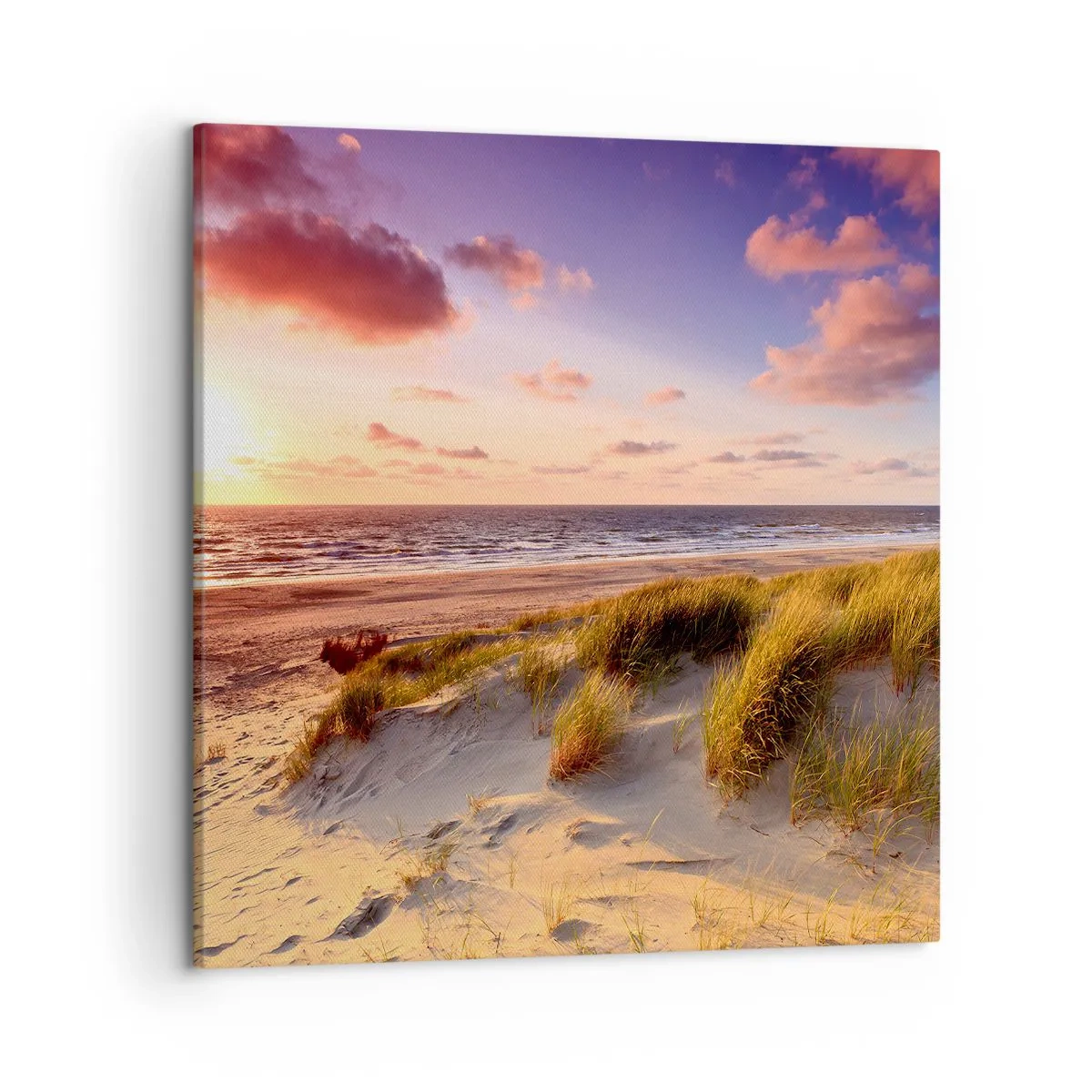 Canvastavla - Bild på duk - Luften luktar sommar - 50x50 cm
