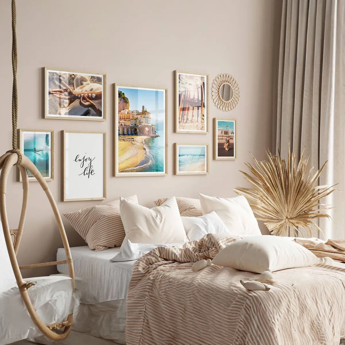 Travel memories - Inspiration till sovrummet