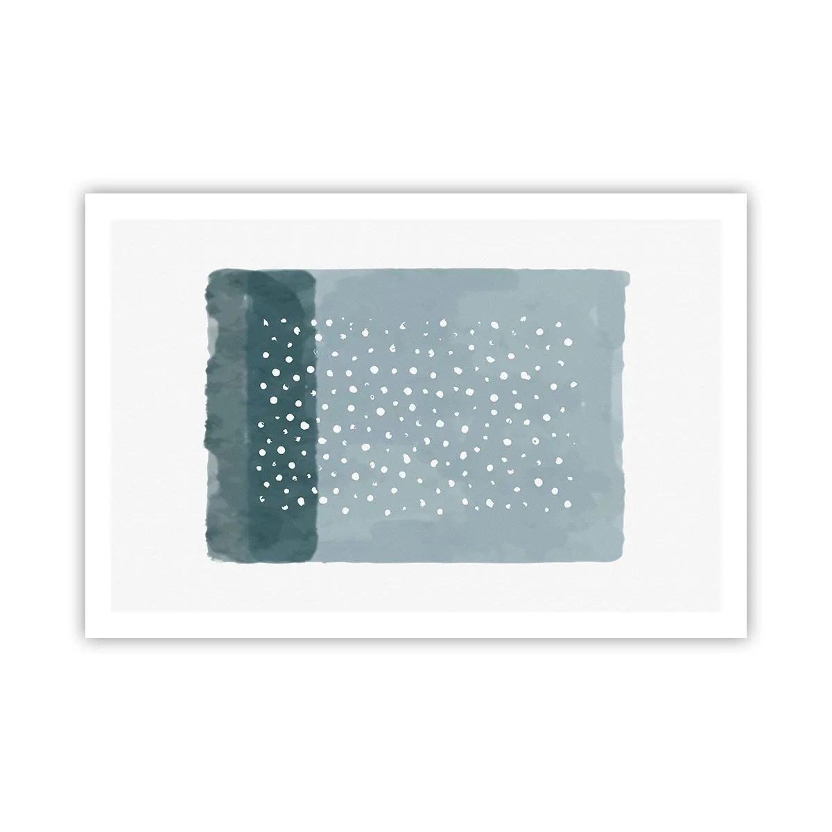 Affisch - Uppstådda ur det blåa - 91x61 cm