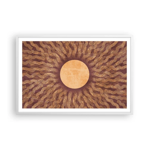 Affisch i vit ram - Solikon - 91x61 cm