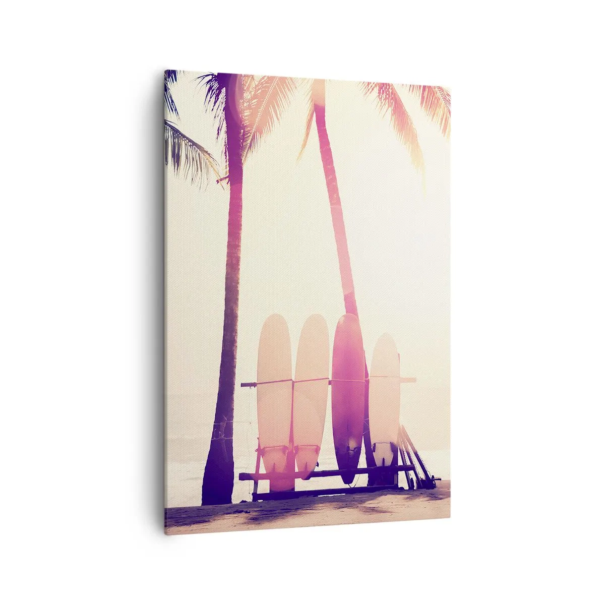 Canvastavla - Bild på duk - Det blir en underbar dag - 70x100 cm