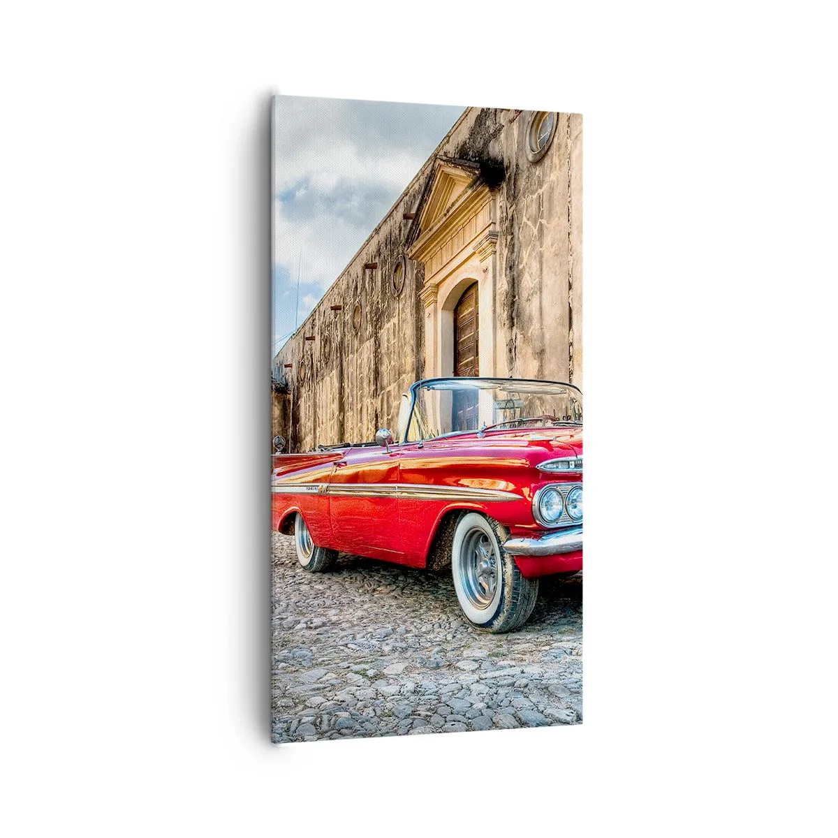 Canvastavla - Bild på duk - Kubansk stämning - 65x120 cm