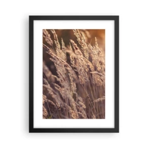 Affisch i svart ram - Redo att välkomna hösten - 30x40 cm