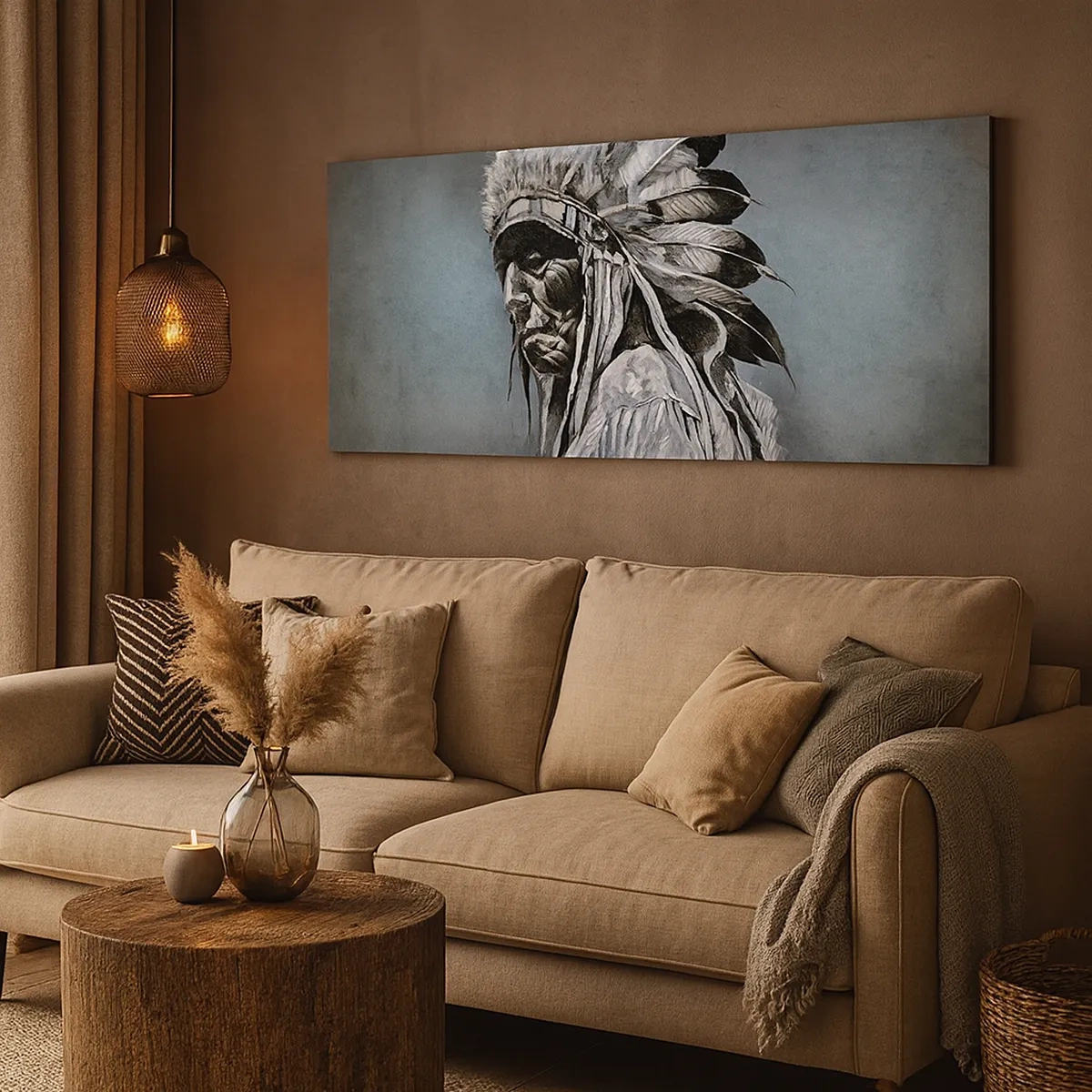 Canvastavla - Bild på duk - Tillbaka till rötterna - 30x30 cm