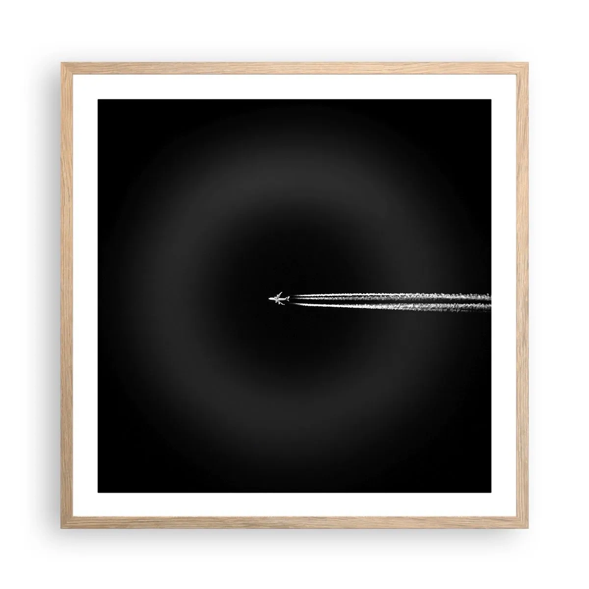 Affisch i ram av ljusek - I en annan dimension - 60x60 cm