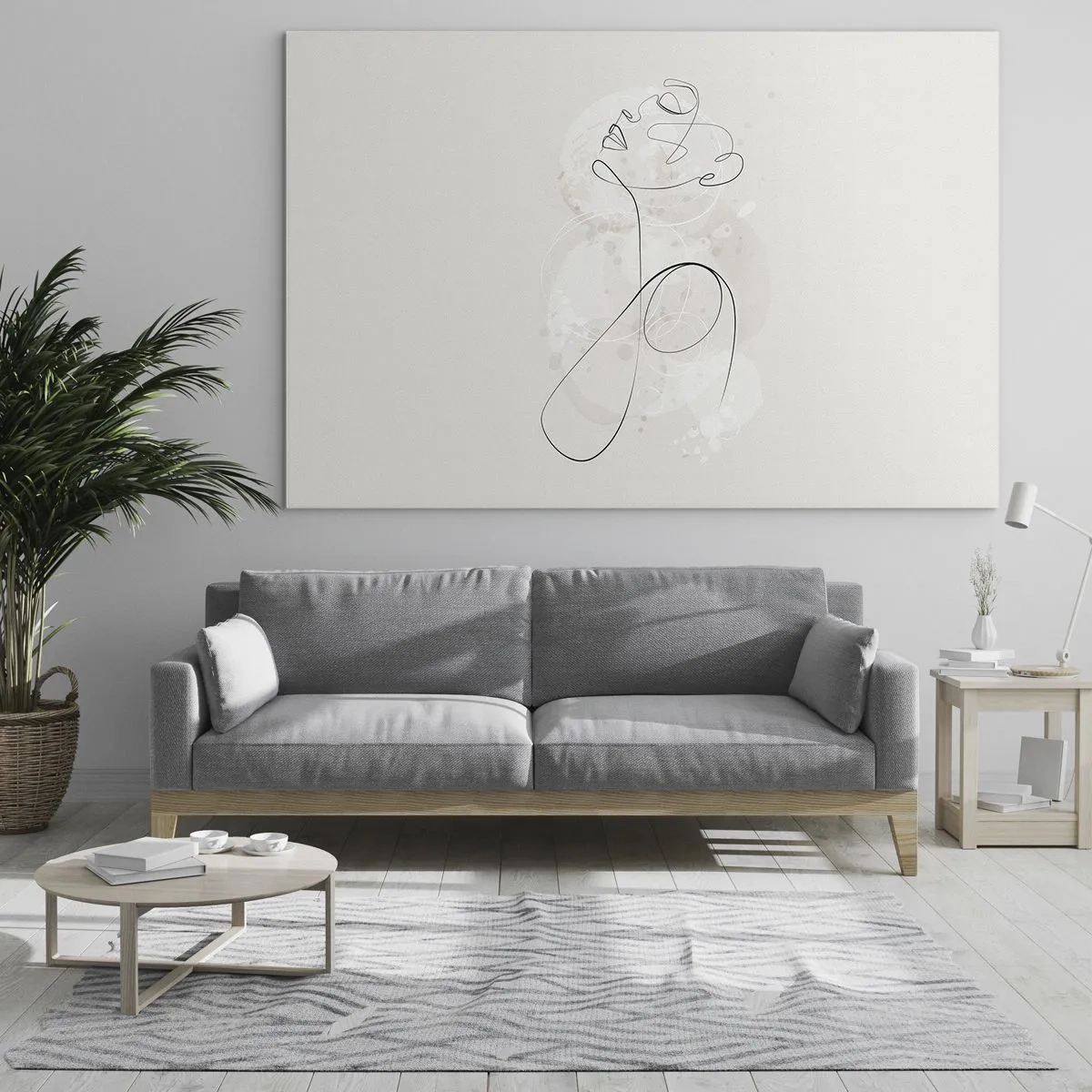 Glastavla - Bild på glas - Skönhetens spiral - 120x80 cm