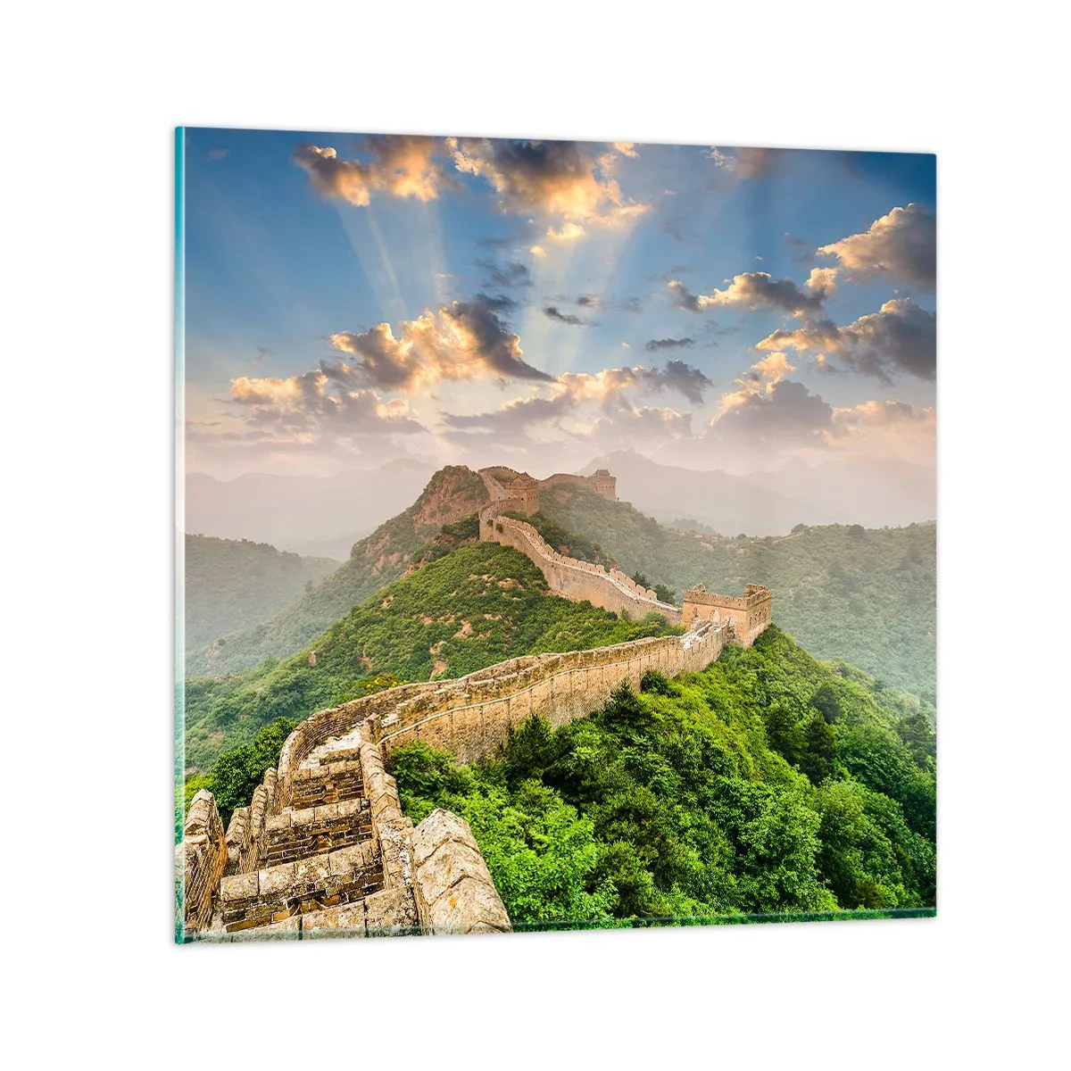 Glastavla - Bild på glas - Tidlös storhet - 70x70 cm