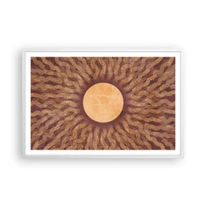 Affisch i vit ram - Solikon - 91x61 cm