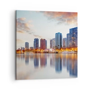 Canvastavla - Bild på duk - Paris monumentala lugn - 60x60 cm