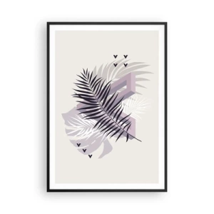 Affisch i svart ram - Skuggans skugga - 70x100 cm