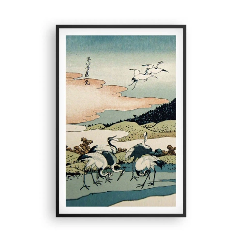 Affisch i svart ram - I japansk anda - 61x91 cm
