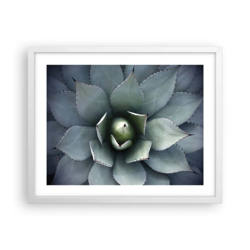 Affisch i vit ram - Lockar och varnar - 50x40 cm