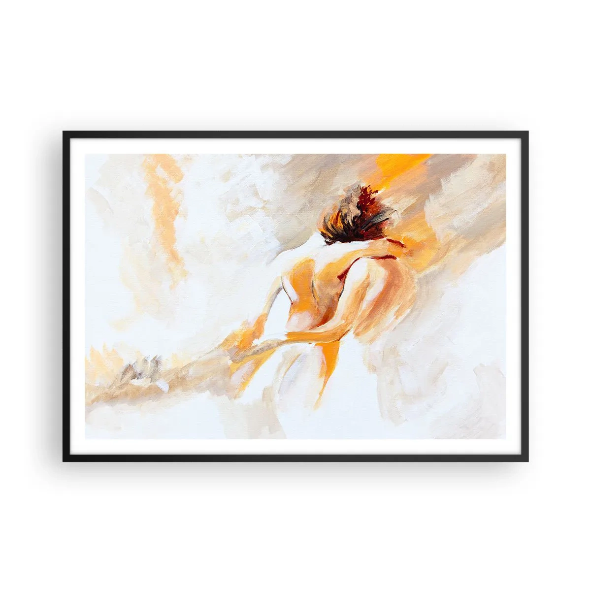 Affisch i svart ram - I närhetens himmel - 100x70 cm