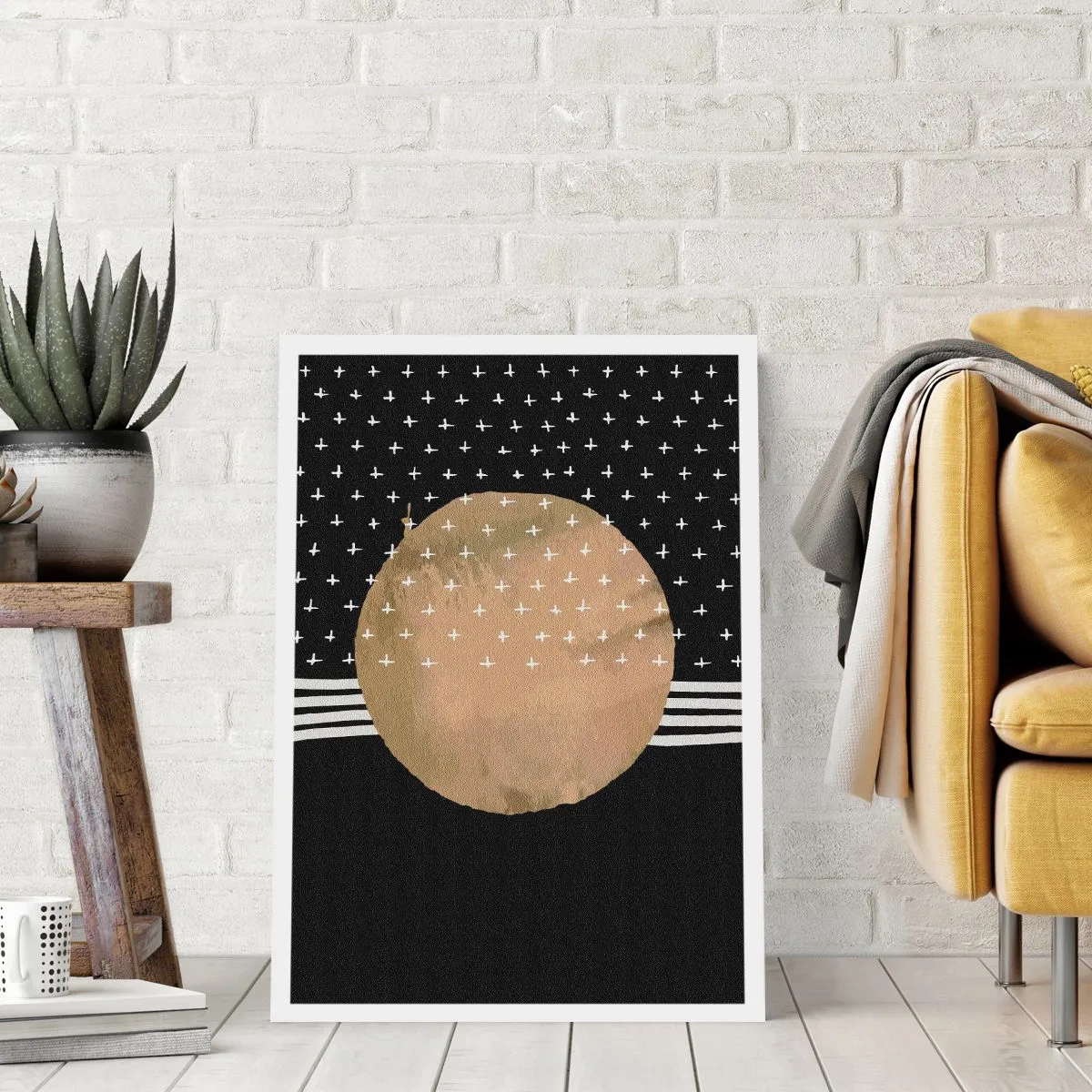 Affisch - Komposition: galaxens flagga - 50x70 cm