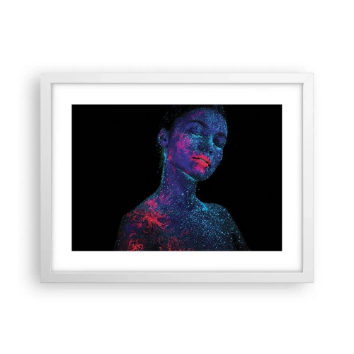 Affisch i vit ram - I sjärndammet - 40x30 cm