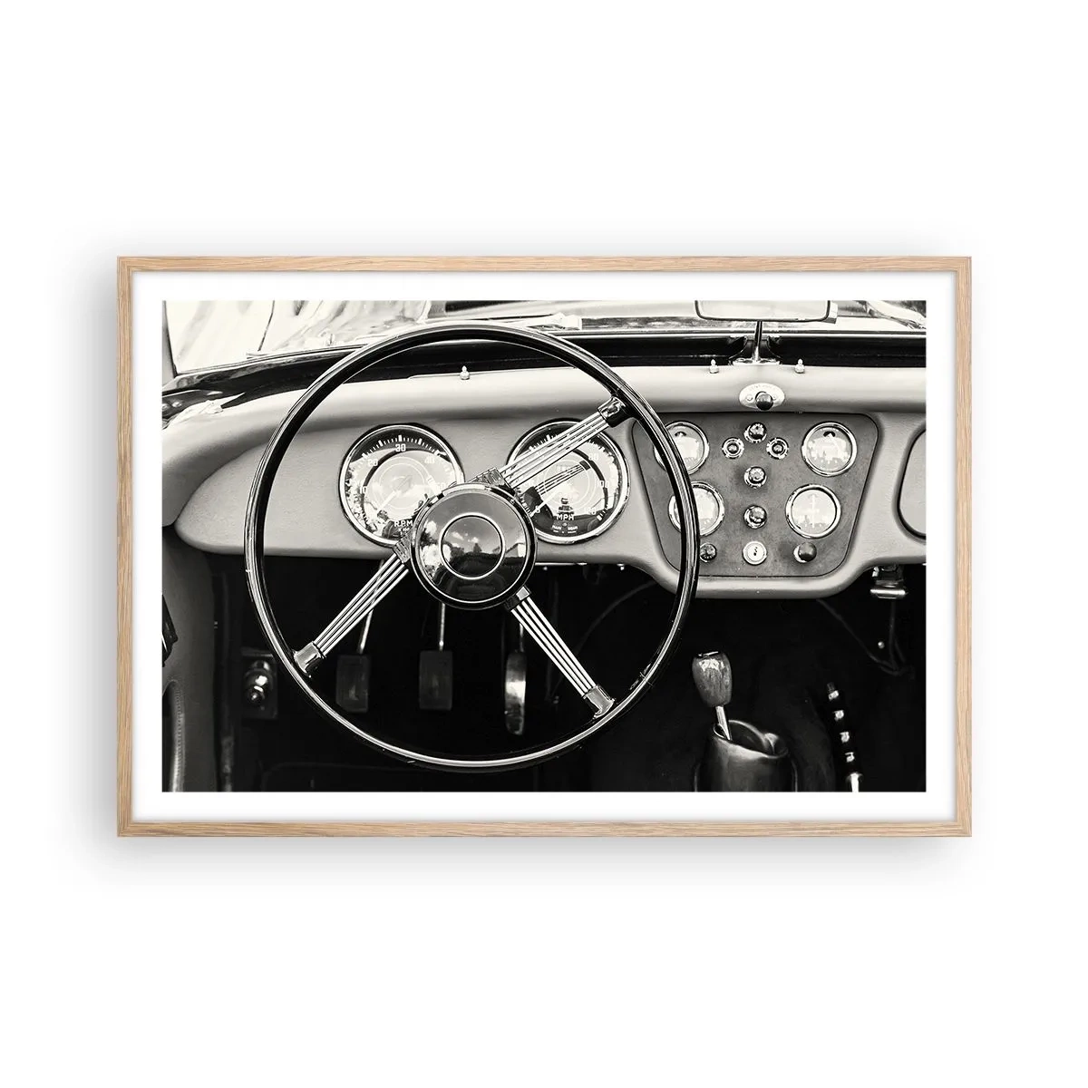 Affisch i ram av ljusek - Samlarens dröm - 91x61 cm