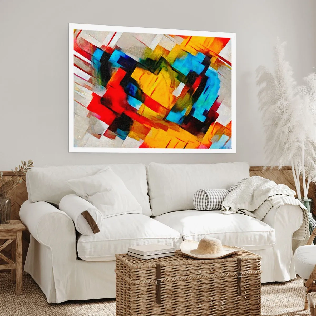 Affisch - Färgmix - 70x50 cm