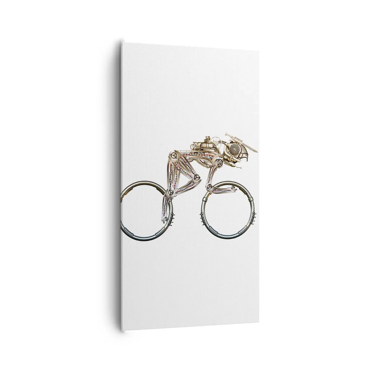 Canvastavla - Bild på duk - Underbar maskin - 65x120 cm