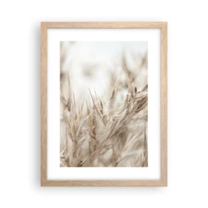 Affisch i ram av ljusek - Äng och vind - 30x40 cm