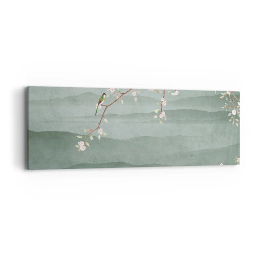 Canvastavla - Bild på duk - Vår, ah, det är du - 90x30 cm