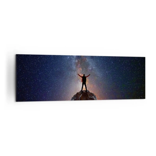 Canvastavla - Bild på duk - Kraften är med mig! - 160x50 cm