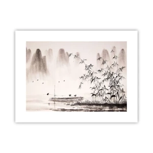 Affisch - Risfältens tystnad - 40x30 cm