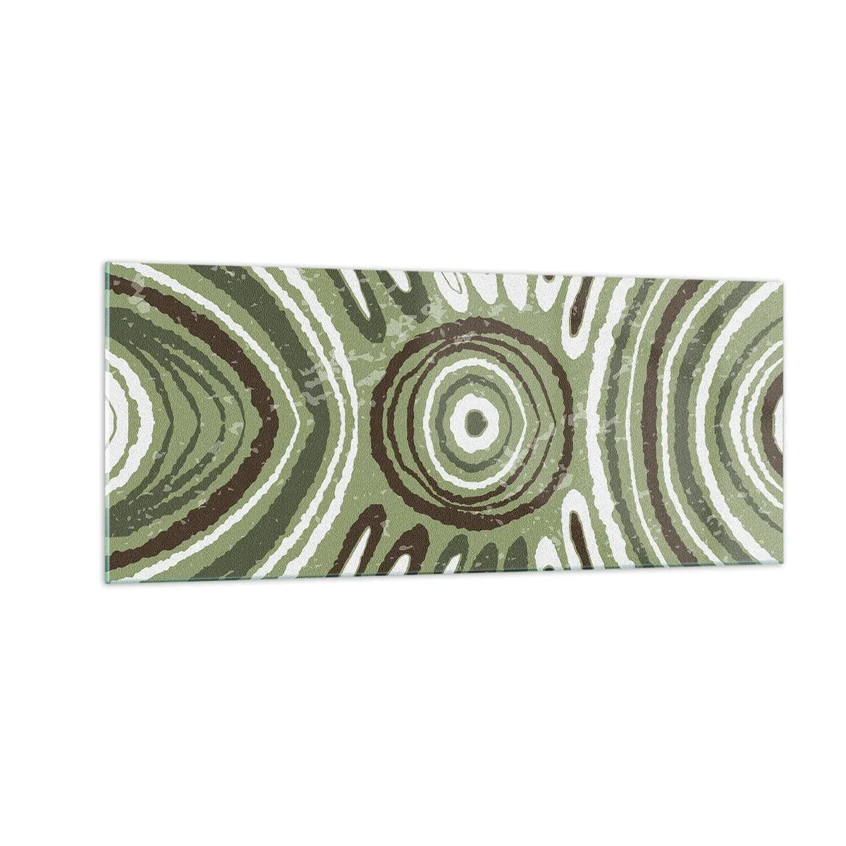 Glastavla - Bild på glas - Explosion av känslor - 100x40 cm