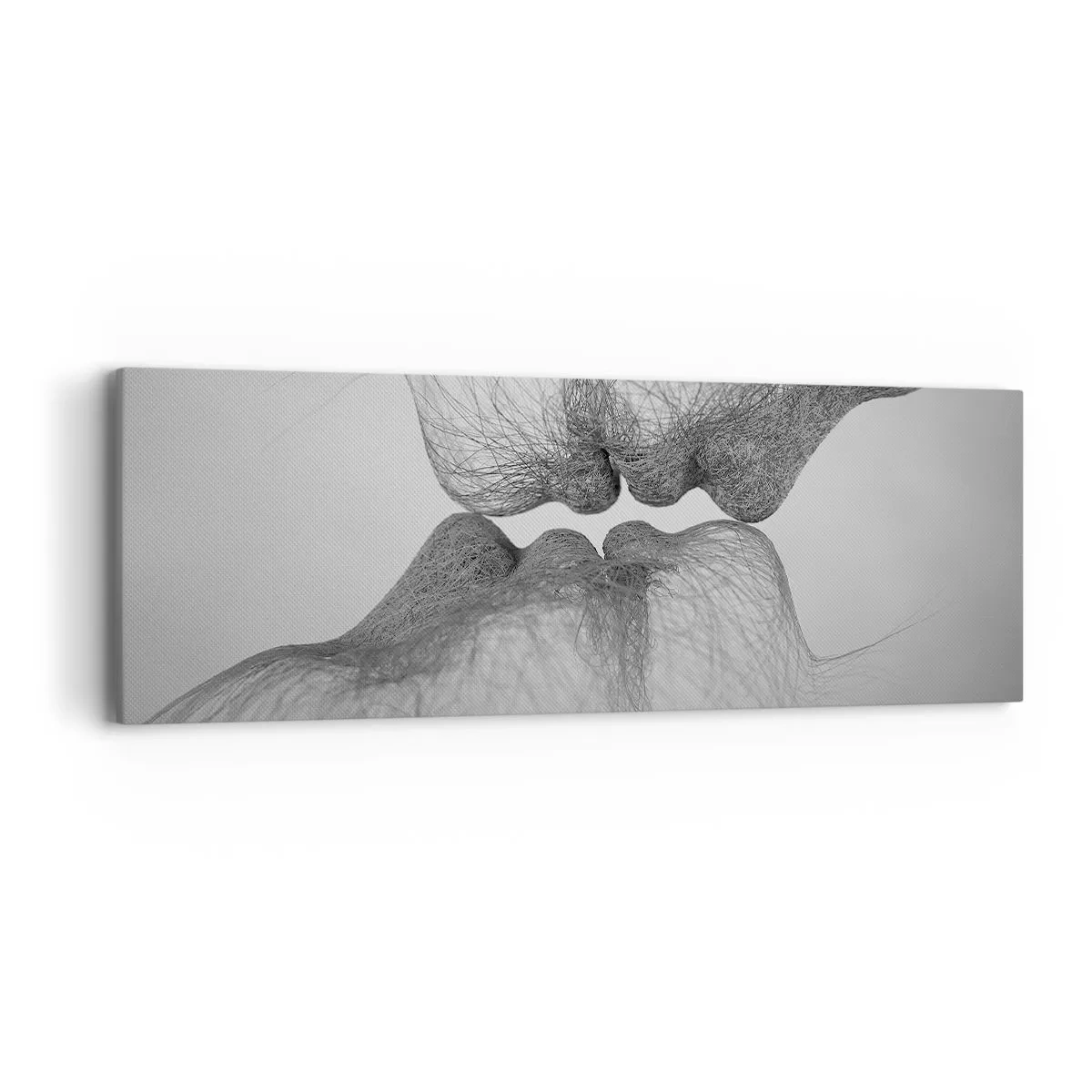 Canvastavla - Bild på duk - Vindens kyss - 90x30 cm