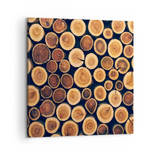 Canvastavla - Bild på duk - Hur gammal ser jag ut att vara? - 50x50 cm