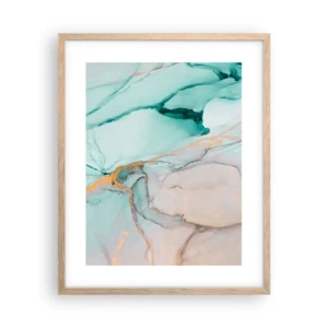 Affisch i ram av ljusek - Formernas och färgernas dans - 40x50 cm