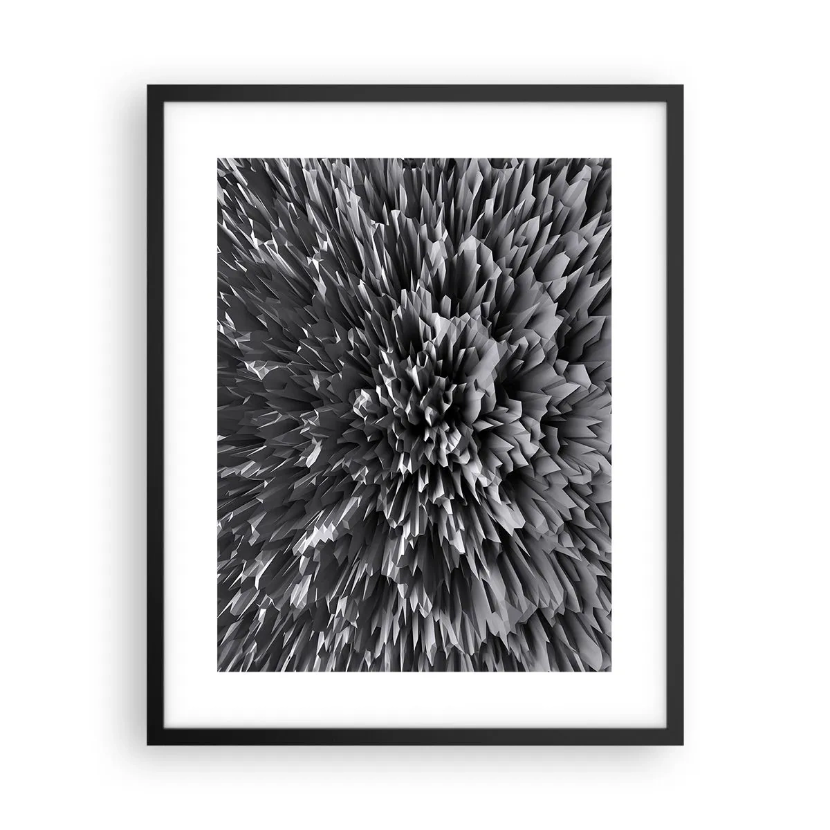 Affisch i svart ram - Det kan inte bli vassare än så här - 40x50 cm