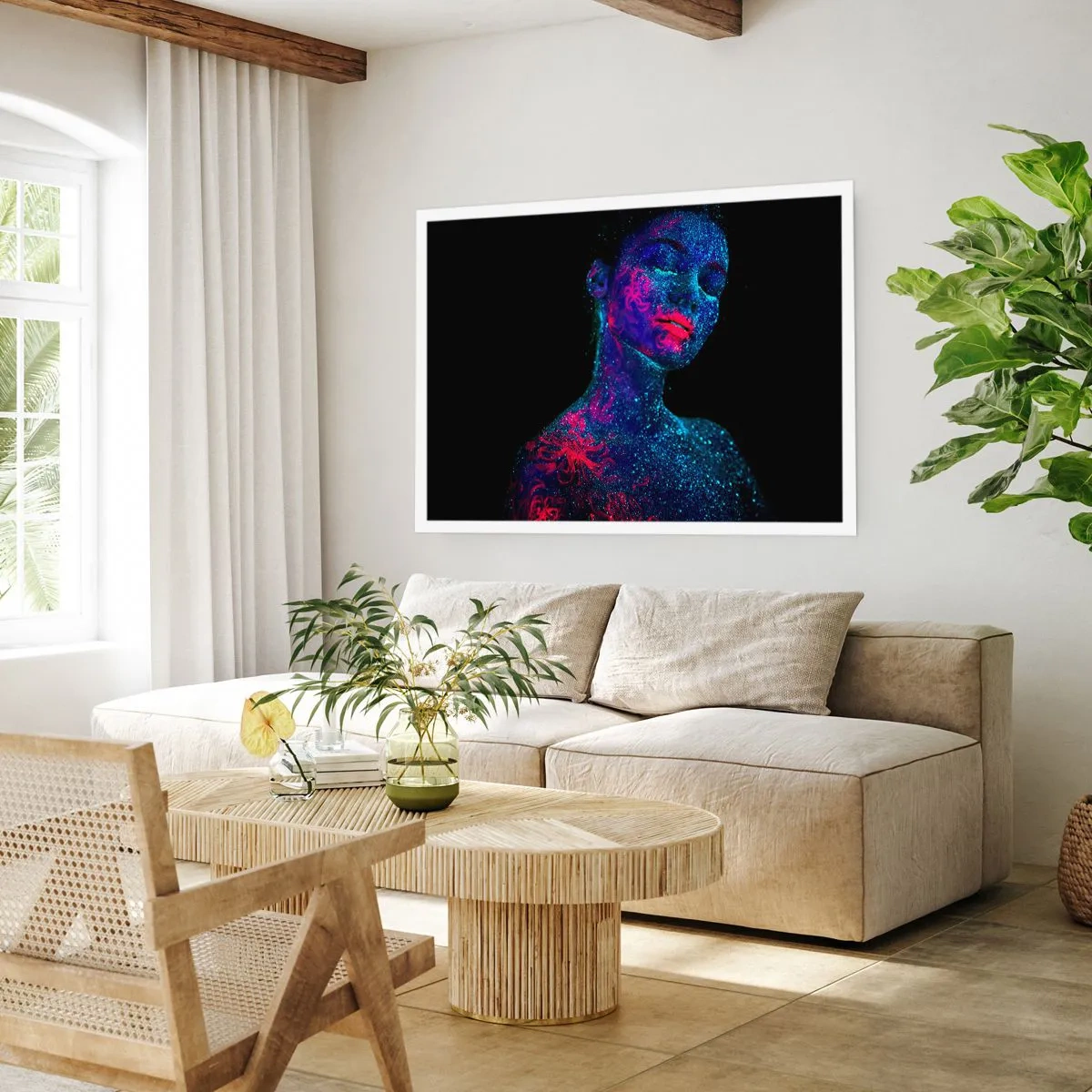 Affisch - I sjärndammet - 70x50 cm