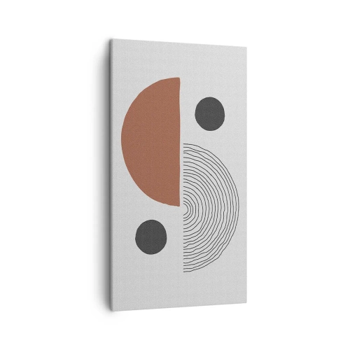 Canvastavla - Bild på duk - Hjulets perfektion - 45x80 cm