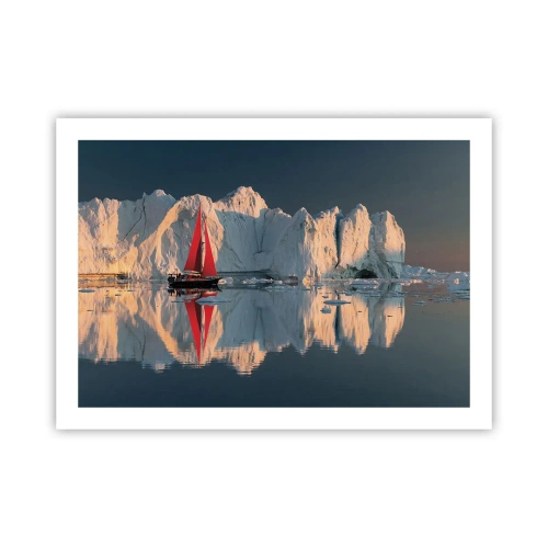 Affisch - I världens ände - 70x50 cm