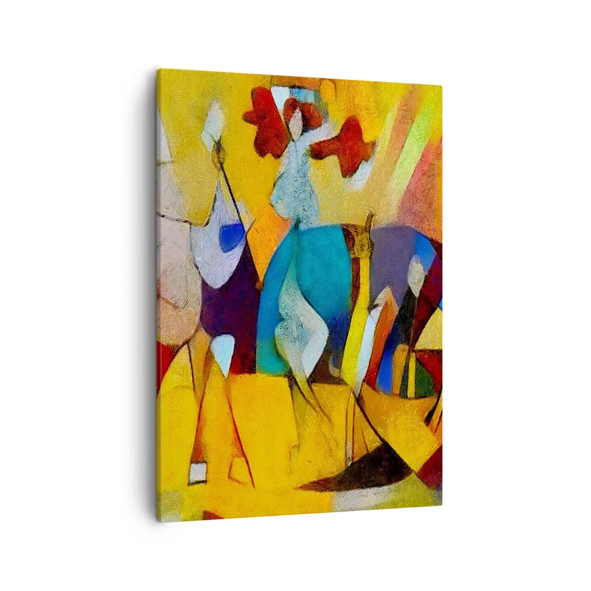 Canvastavla - Bild på duk - Sol - liv -glädje - 50x70 cm