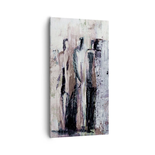 Canvastavla - Bild på duk - De mystiska tre - 55x100 cm