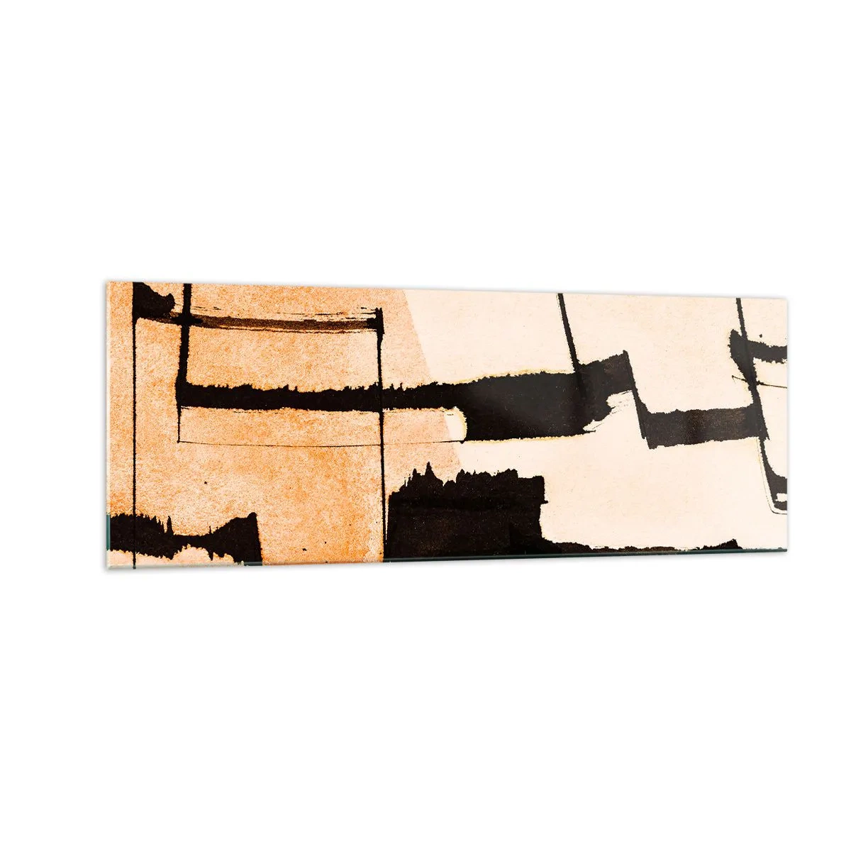 Glastavla - Bild på glas - Ändå ordning - 140x50 cm