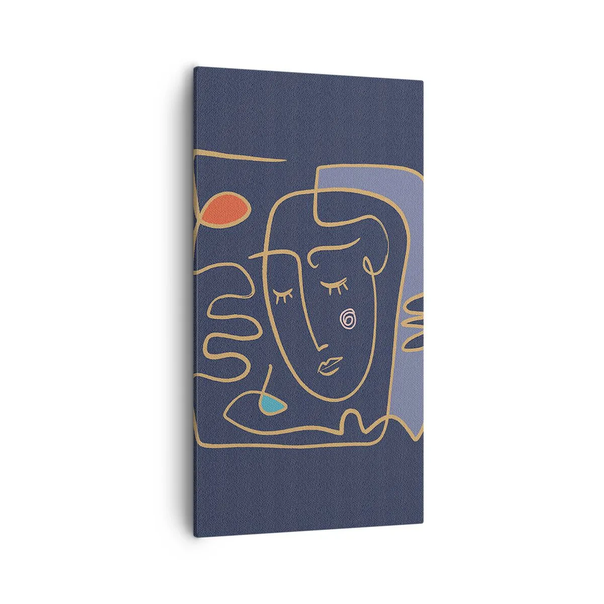 Canvastavla - Bild på duk - I drömmarnas värld - 55x100 cm