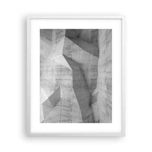 Affisch i vit ram - En riktig utmaning - 40x50 cm