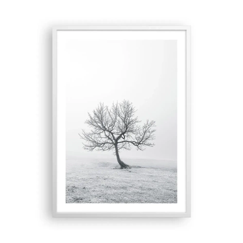 Affisch i vit ram - Mot intet - 50x70 cm