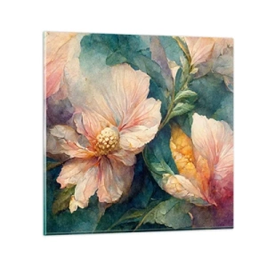 Glastavla - Bild på glas - Bara subtilitet - 50x50 cm