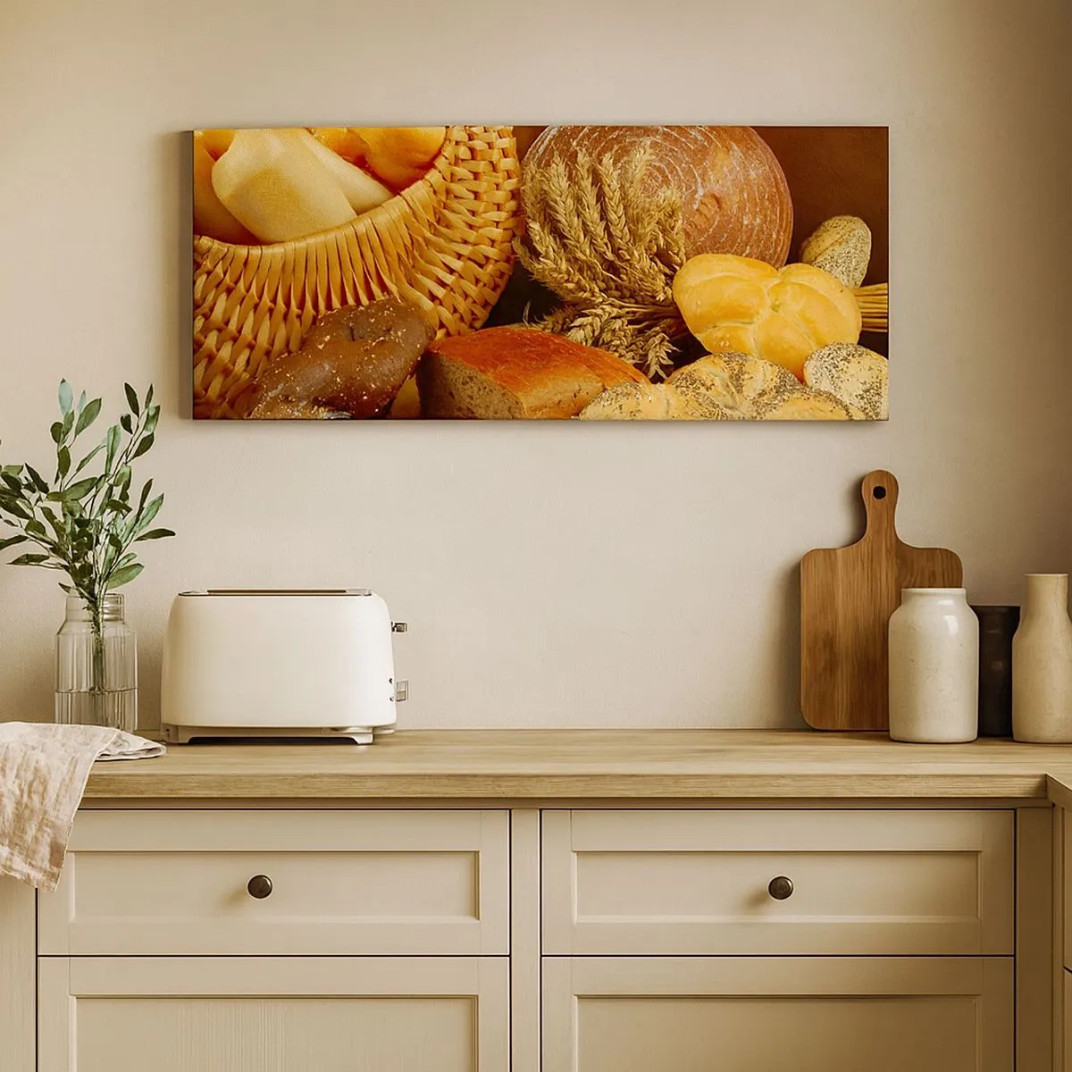 Canvastavla - Bild på duk - Vi kom undan igen - 100x40 cm