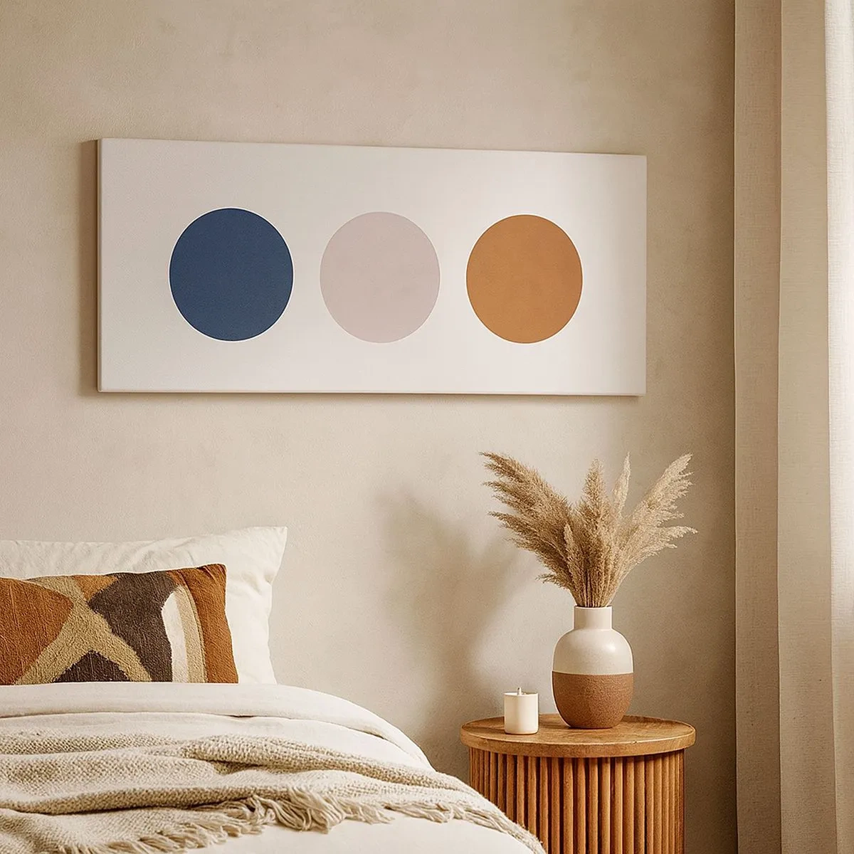 Canvastavla - Bild på duk - Perfektionens symbol - 100x40 cm