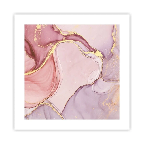 Affisch - Färgernas smek - 40x40 cm