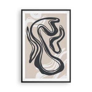 Affisch i svart ram - Mångfaldigt uttryck - 61x91 cm