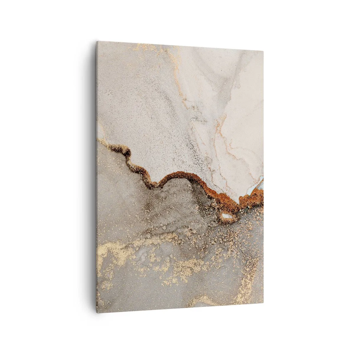 Canvastavla - Bild på duk - På färgernas gräns - 70x100 cm