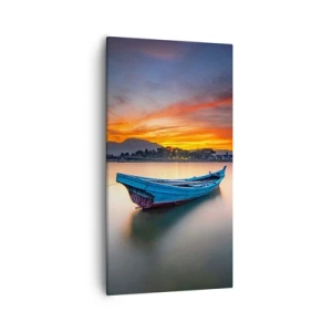 Canvastavla - Bild på duk - Det kommer en god natt - 55x100 cm