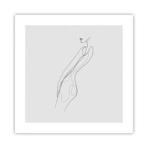 Affisch - Bara en utfästelse - 40x40 cm