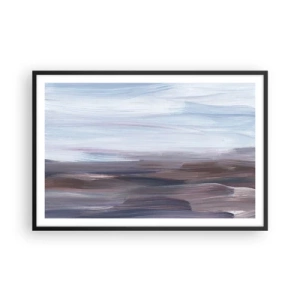 Affisch i svart ram - Element: vatten - 91x61 cm