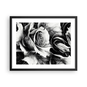 Affisch i svart ram - Alltid drottningen - 50x40 cm